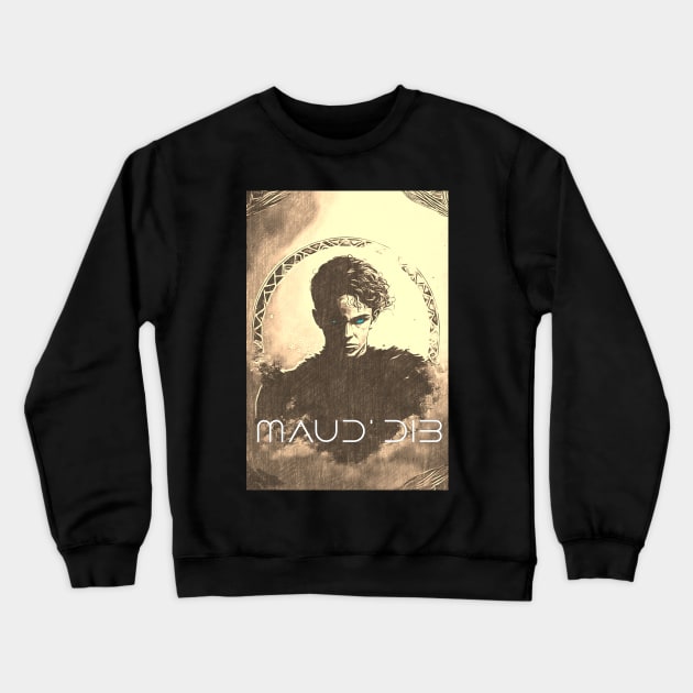 MAUD' DIB Crewneck Sweatshirt by BarrySullivan